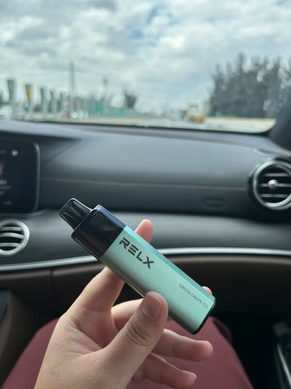 8000-1 🔥RELX 悅刻拋棄式GA8000口 有油就有電 透明油艙 高顔值(免充電)新品上綫