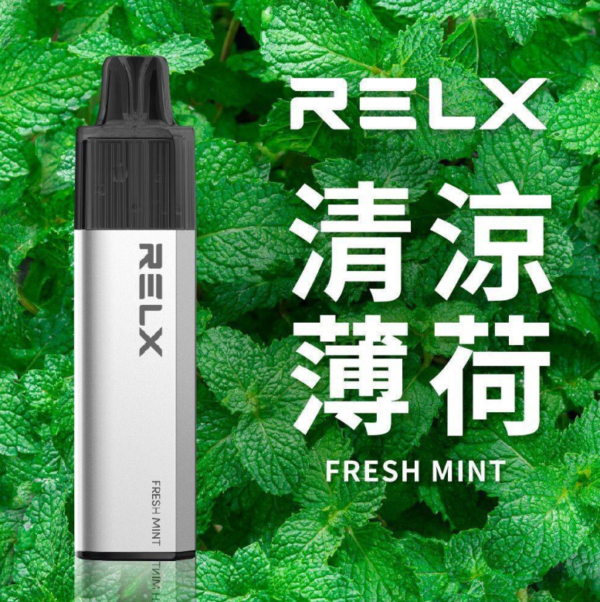 8000-3 🔥RELX 悅刻拋棄式GA8000口 有油就有電 透明油艙 高顔值(免充電)新品上綫